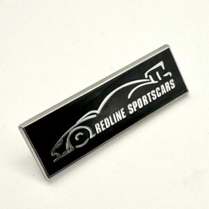 Redline Sportscars Pin Badge